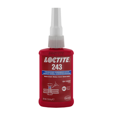 243 - Thread-locking and sealing agent with average strength, suitable for all metal thread connections